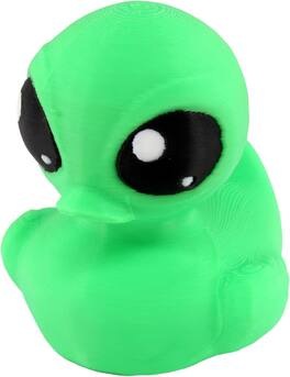 JuzToys - Alien Duck Figurine, 4x4 Ducking, Fun Car Dashboard Accessory, Unique Alien Figure Gifts, Ducks for Cars by PowerTRC - Green