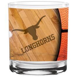 Indigo Falls - Texas Longhorns 14oz. Basketball Glass - Multicolor