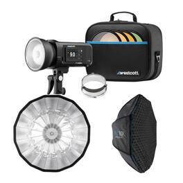 Westcott - FJ400 II 400Ws Touchscreen Strobe with Beauty Dish Switch Bundle