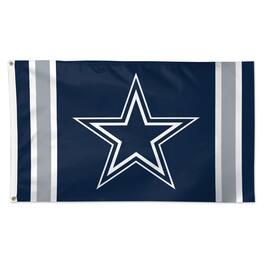 WinCraft - Dallas Cowboys 3' x 5' Vertical Stripes Deluxe Single-Sided Flag - Multicolor