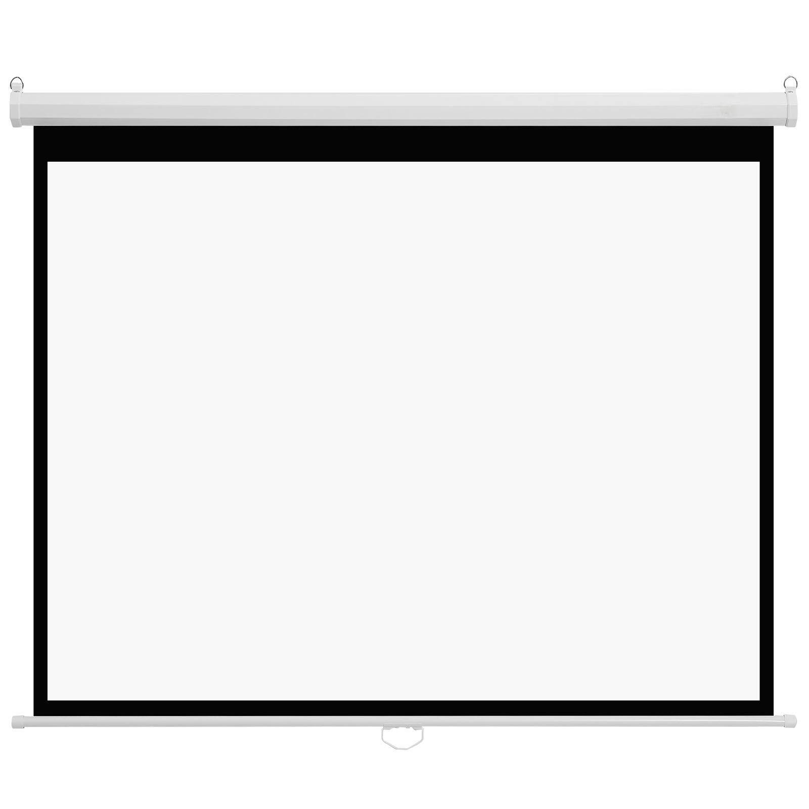 Alt View 8. Glintex - 72" Manual Projector Screen 4:3 4K HD Retractable Wall Mount Pull Down Design.