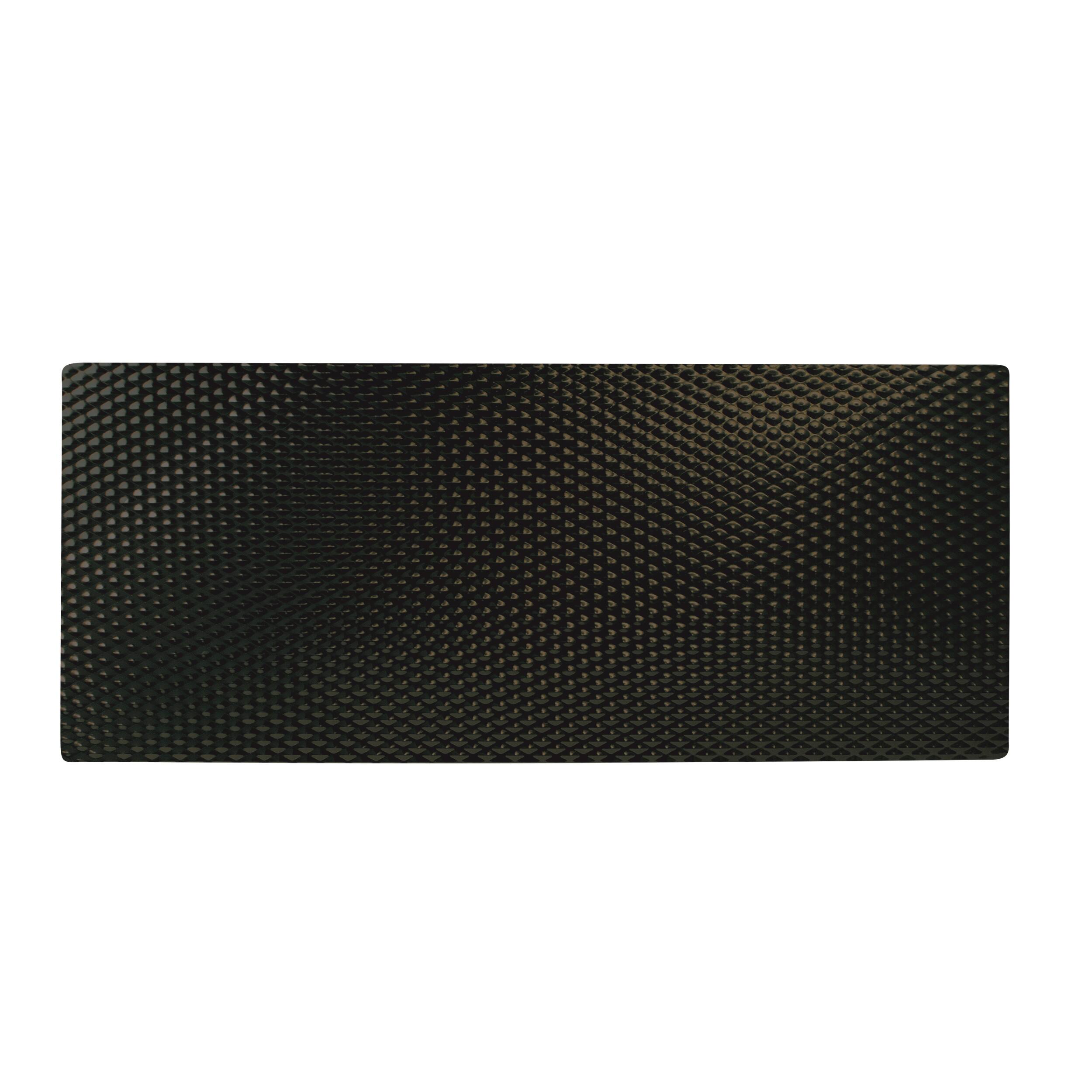 Range Kleen - 8.5 x 20-Inch Matte Black Nonslip Counter Protective Mat