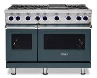 Viking - VGR Freestanding 7 Series Gas 48" Range - Squall - Front_Zoom