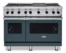 Viking - VGR Freestanding 7 Series Gas 48" Range - Squall
