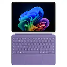 Microsoft - Surface Pro Copilot+ PC Surface Pro 12" Keyboard Violet - Platinum