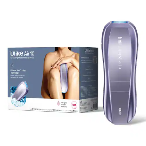 Ulike - Air 10 Ice Cooling IPL Hair Removal Device - Ice-Cooling, Dual IPL, 4 Modes, Auto-Glide - Purple