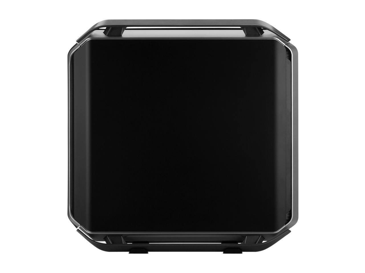 Alt View 7. Cooler Master - Cooler Master COSMOS C700M with ARGB Lighting, Aluminum Panels, a Riser Cable, and Curved Tempered Glass - Black.