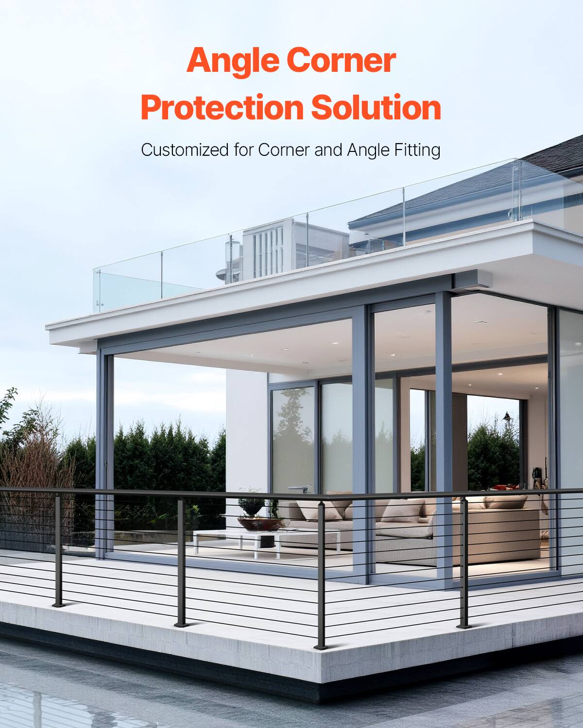Angle Corner Protection Solution  
Customized for Corner and Angle Fitting