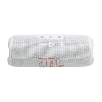 JBL Flip 7 Portable waterproof and drop proof speaker 2025 White JBL Flip 7 Portable waterproof and drop proof speaker 2025 White