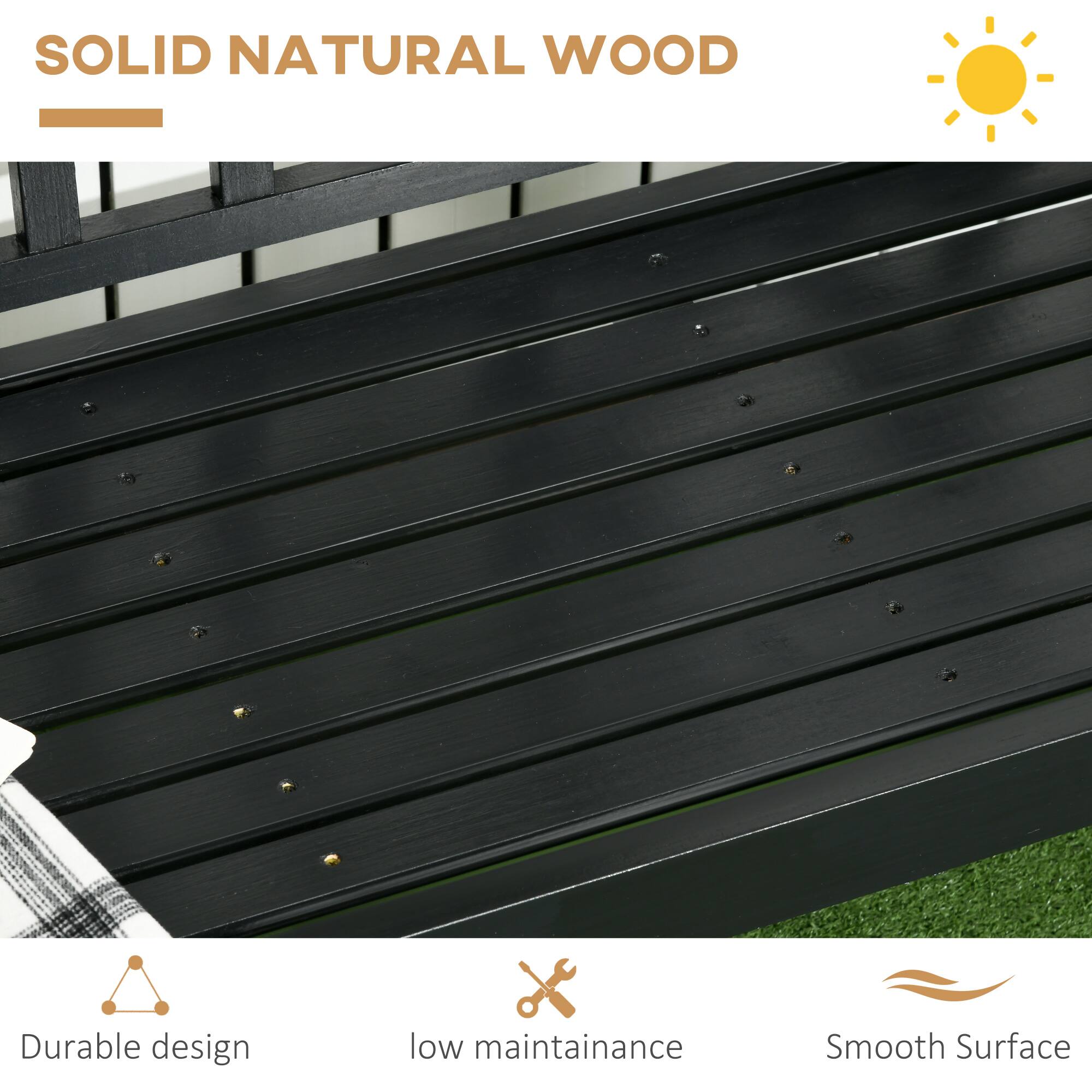 SOLID NATURAL WOOD
Durable design
Low maintenance
Smooth Surface