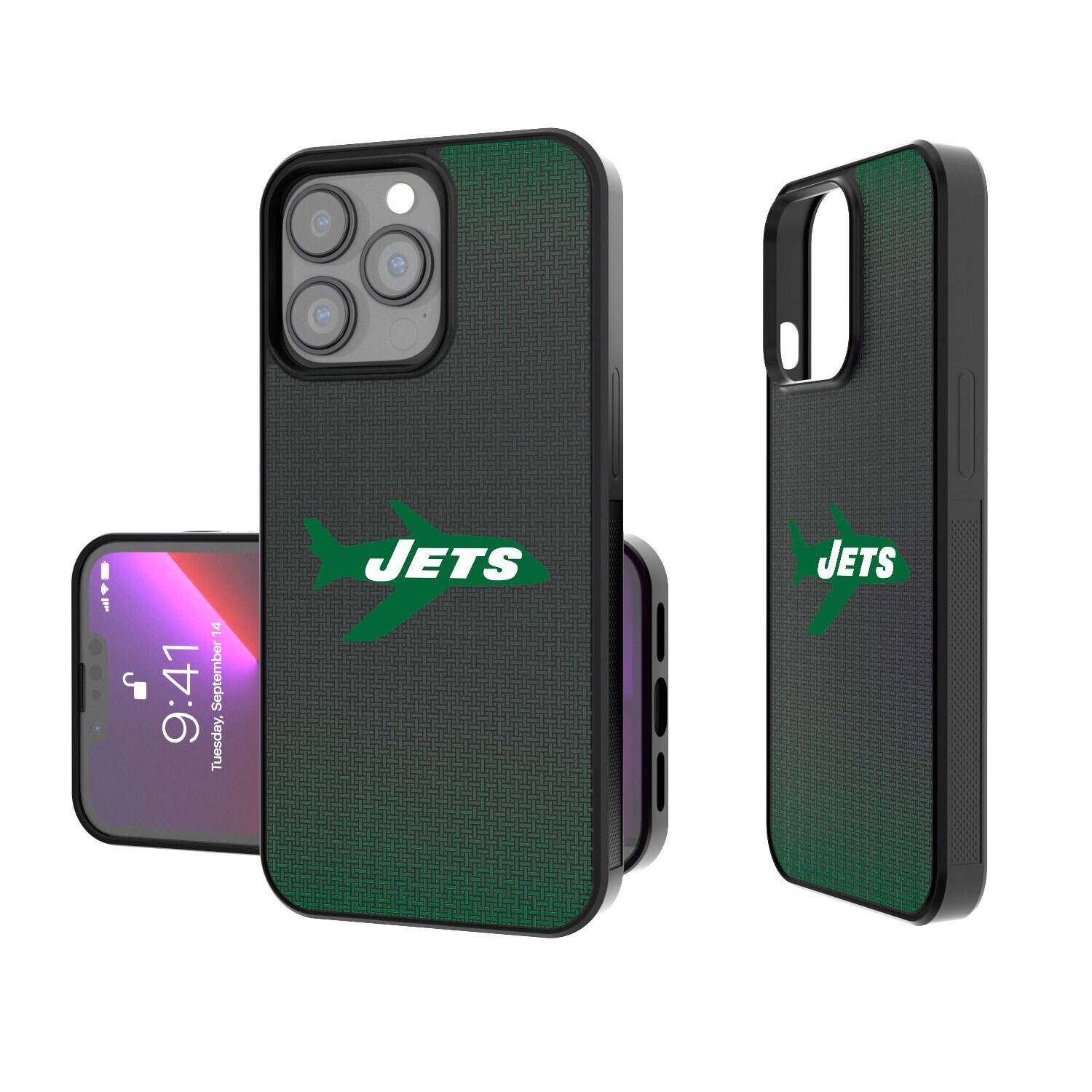 Keyscaper - NFL - New York Jets - Linen Logo iPhone Bump Case - 15 Pro - Black price history on PriceWatchPro