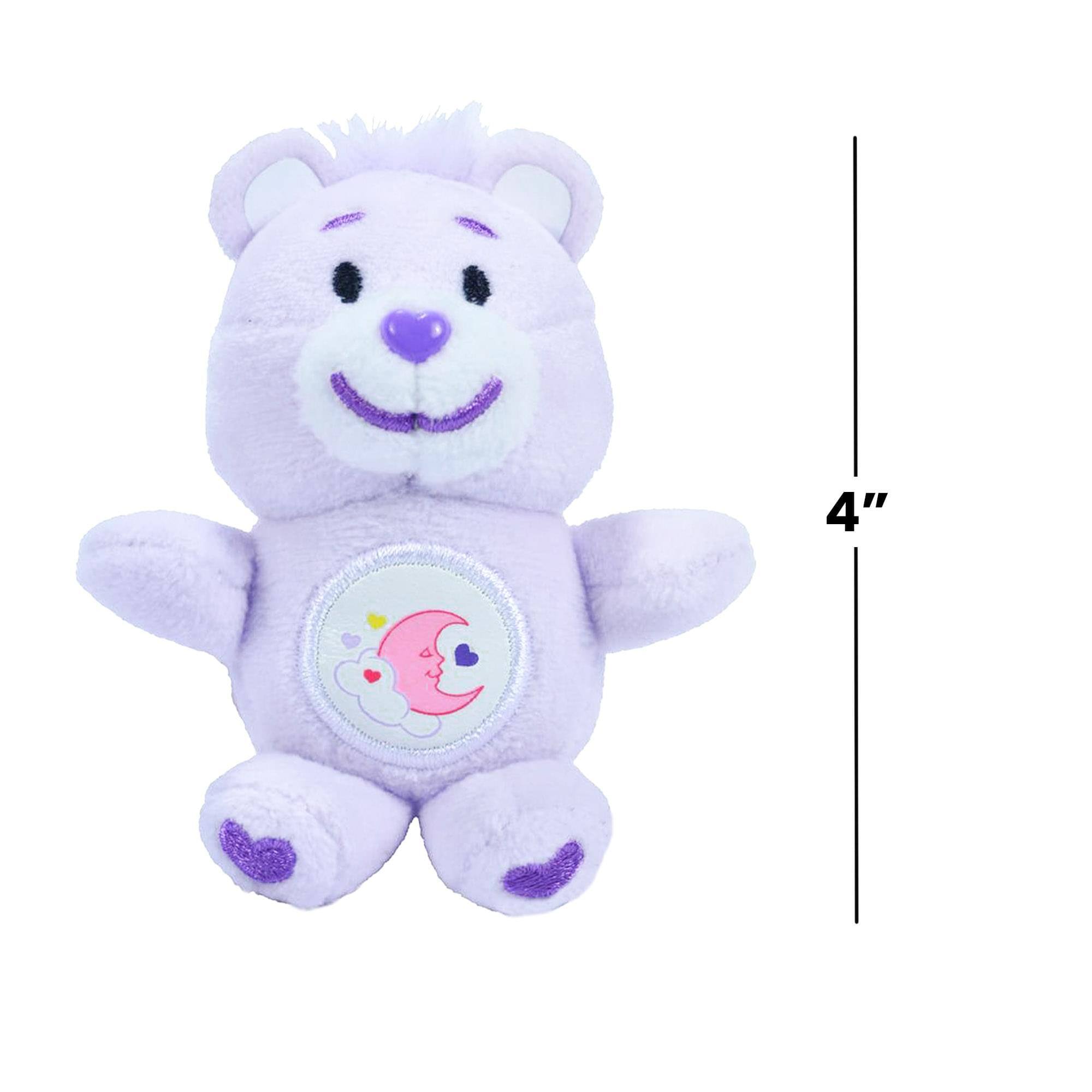Alt View 3. Super Impulse - World's Smallest Care Bears Plush Series 6 | Sweet Dreams Bear - Purple.