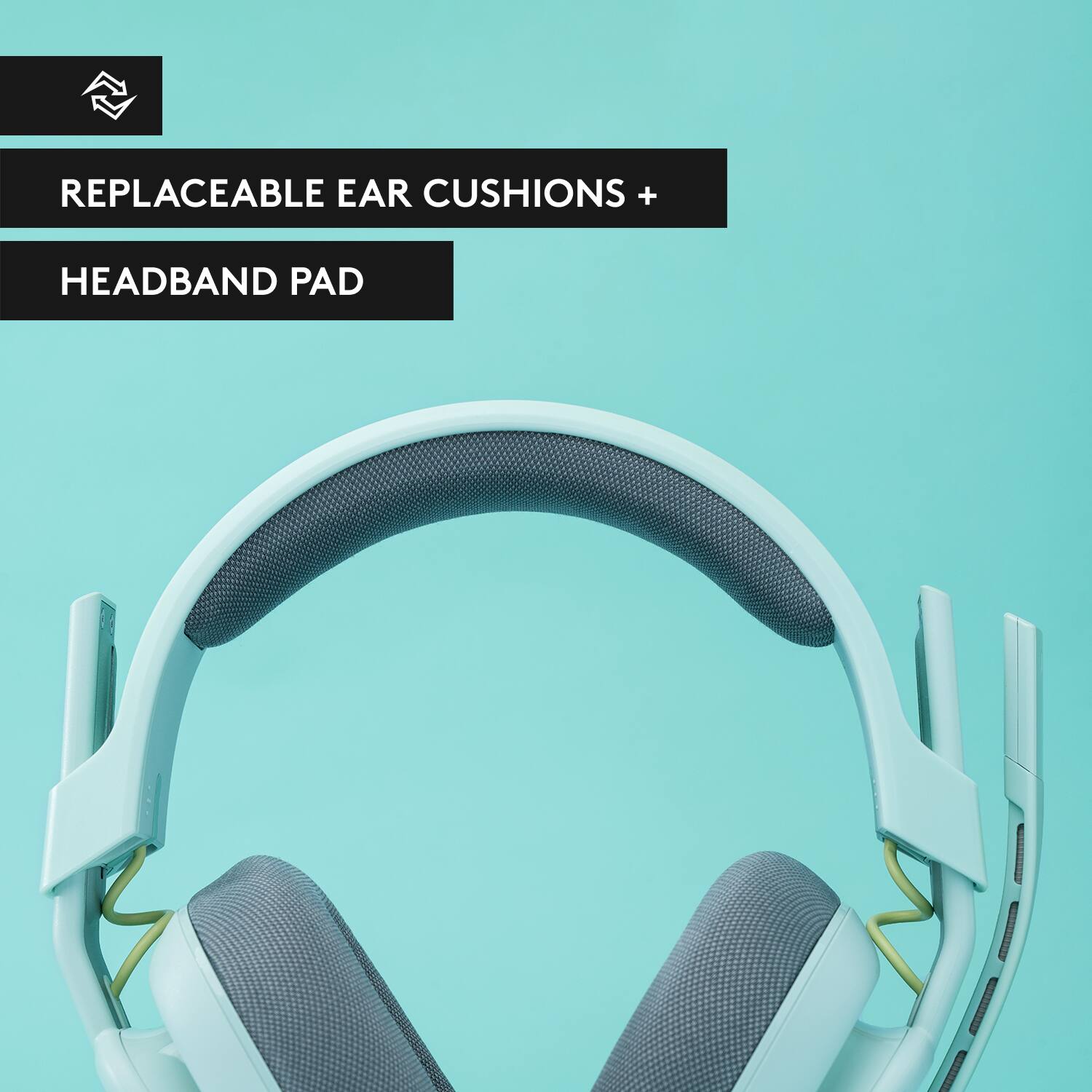 Replaceable Ear Cushions + Headband Pad