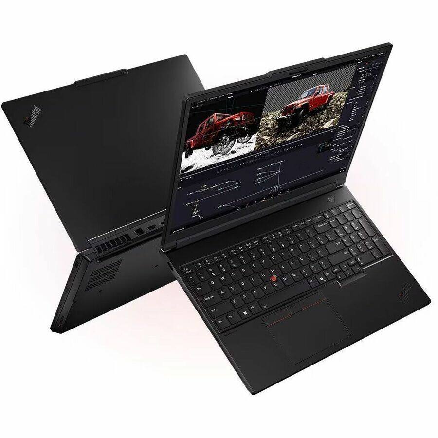 Alt View 6. Lenovo - Lenovo ThinkPad P16 Gen 3 21RQ001SUS 16" Mobile Workstation - WQUXGA - Intel Core Ultra 9 285HX - vPro Technology - 64 - Black.