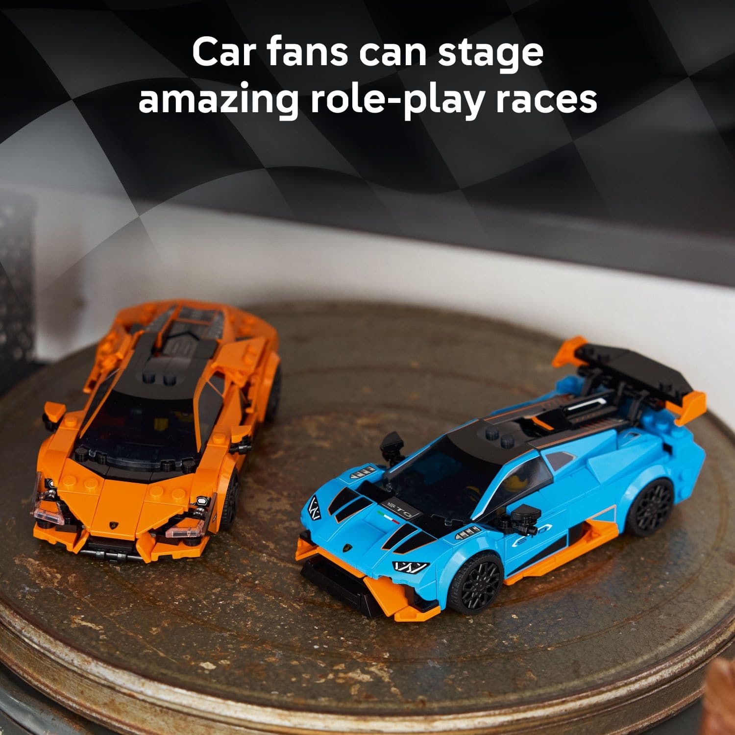 Car fans can stage amazing role-play races.