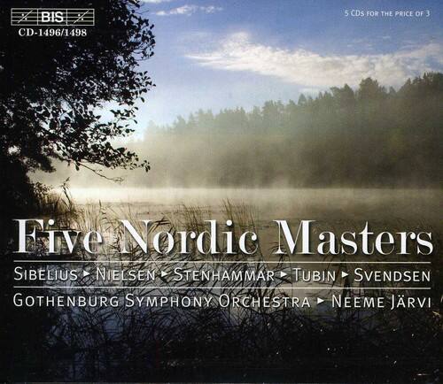 Neeme Järvi - Five Nordic Masters   - COMPACT DISCS [CD] price history on PriceWatchPro