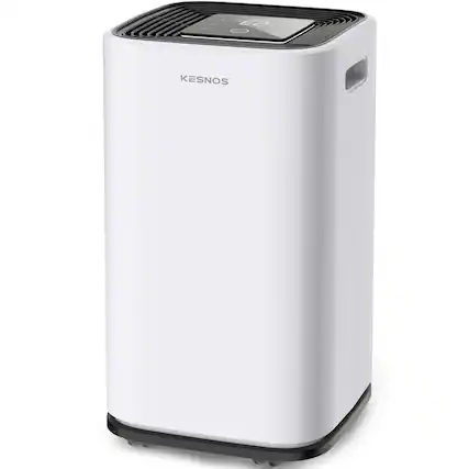 Front. Kesnos - 70 -Pint Large Room Dehumidifier For Basements , Bathrooms.