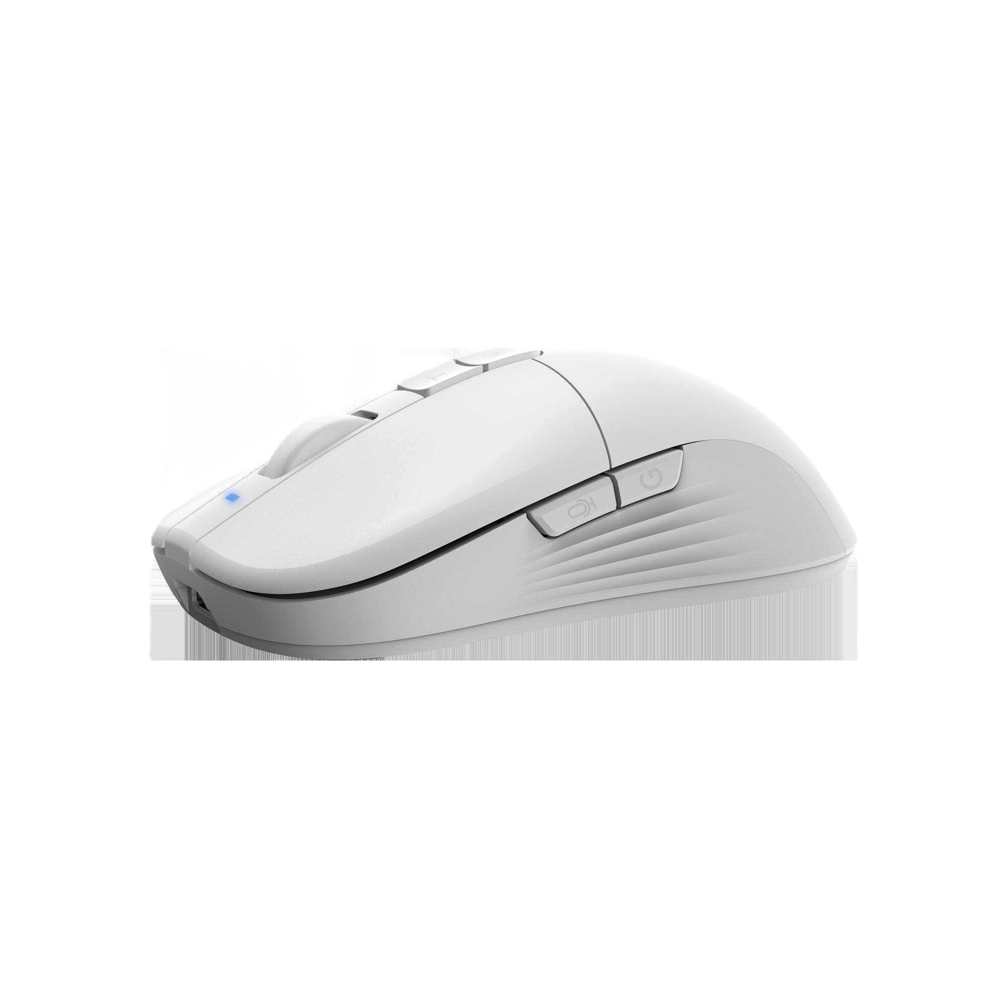 Angle. Tess Gift - Worlds first voice Mouse, AI assisted - White.