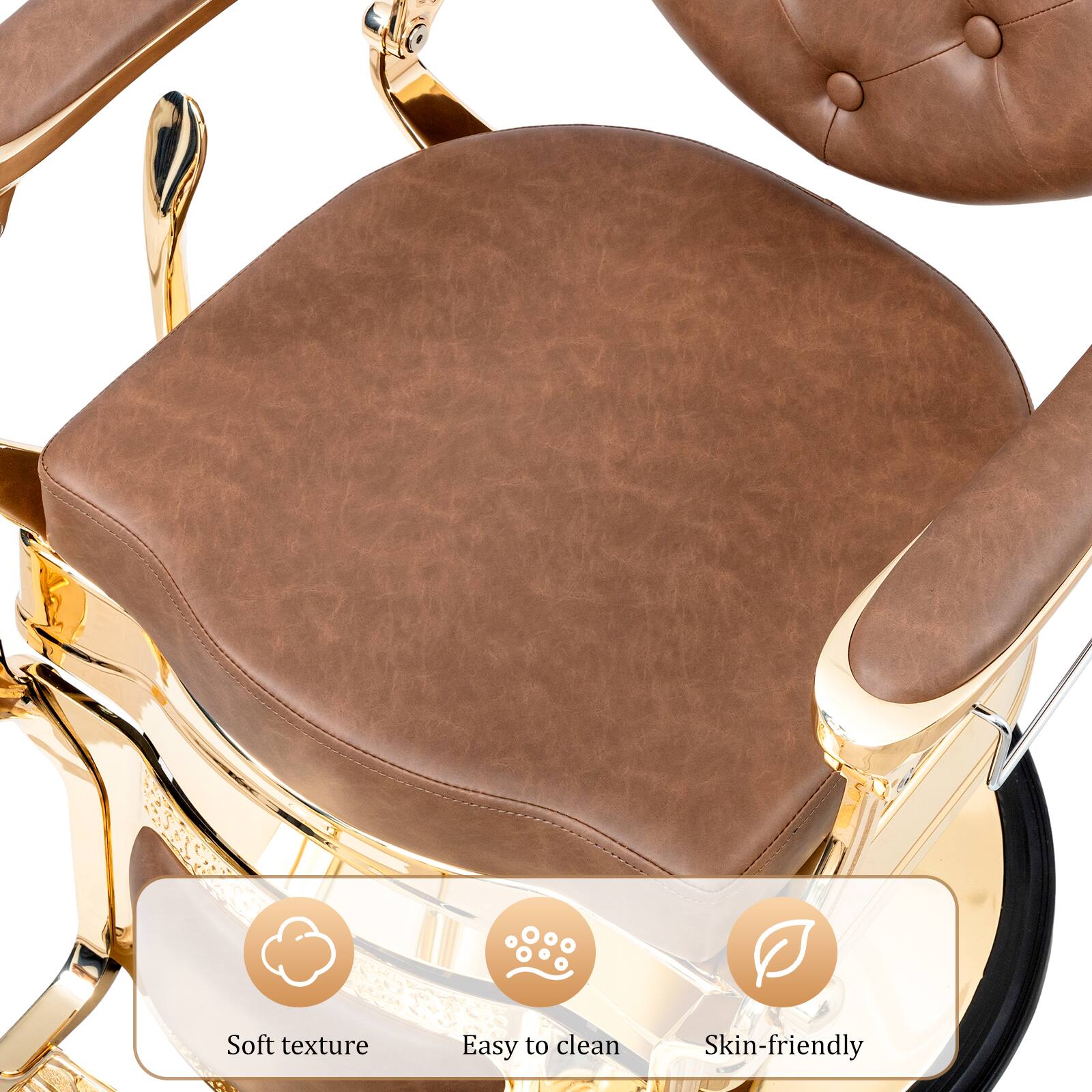 Soft texture  
Easy to clean  
Skin-friendly