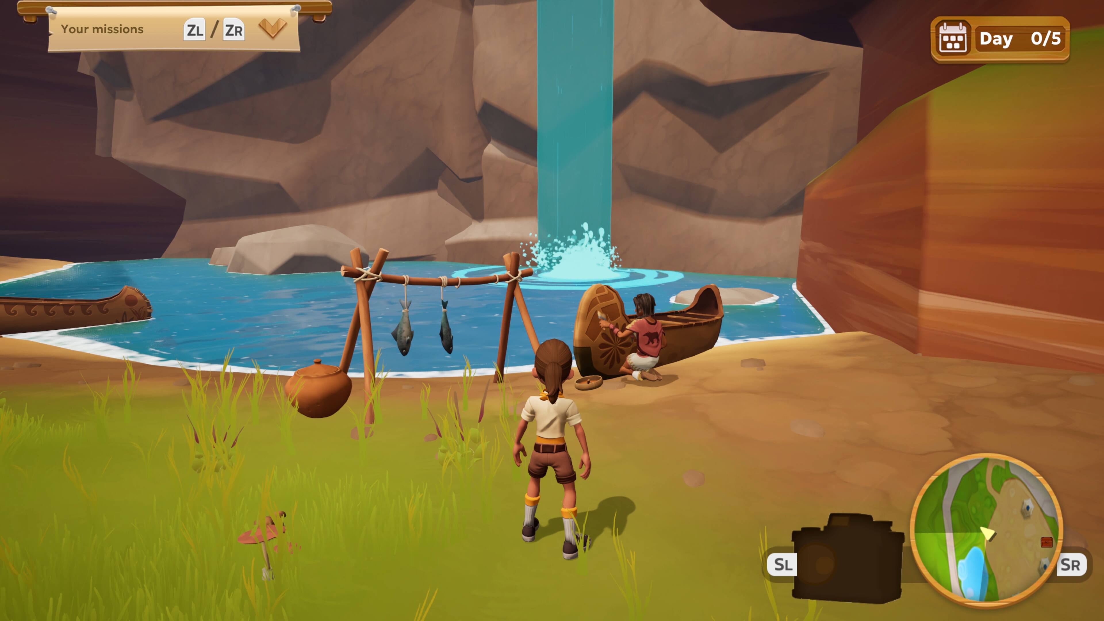 Your missions ZL ZR Day 0/5 SL SR