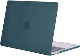 mosiso - Hard Shell Case for 13-inch MacBook Pro 2016-2026 A2338 A2289 A2251 A2159 A1989 A1706 A1708 - Teal Green
