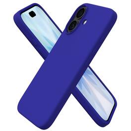 Ornarto - Designed for iPhone 17 Case 6.3", Liquid Silicone Soft Gel Rubber Shockproof Protective Case - Klein Blue
