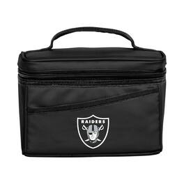 Logo Brands - Las Vegas Raiders 6-Can Flex Cooler - Black