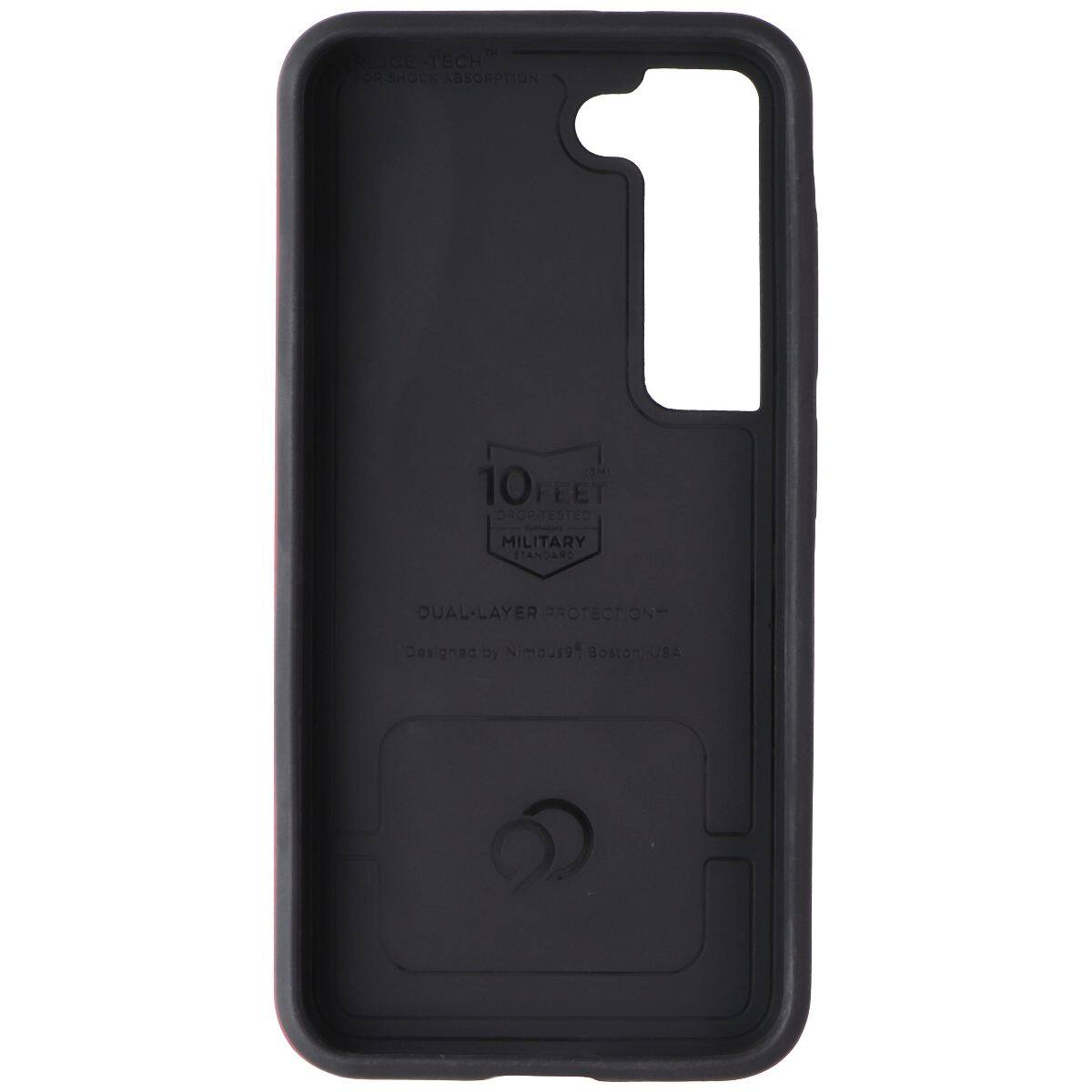 Nimbus9 - Cirrus 2 Series Hard Case for Samsung Galaxy S23 5G - Crimson /Black - Red