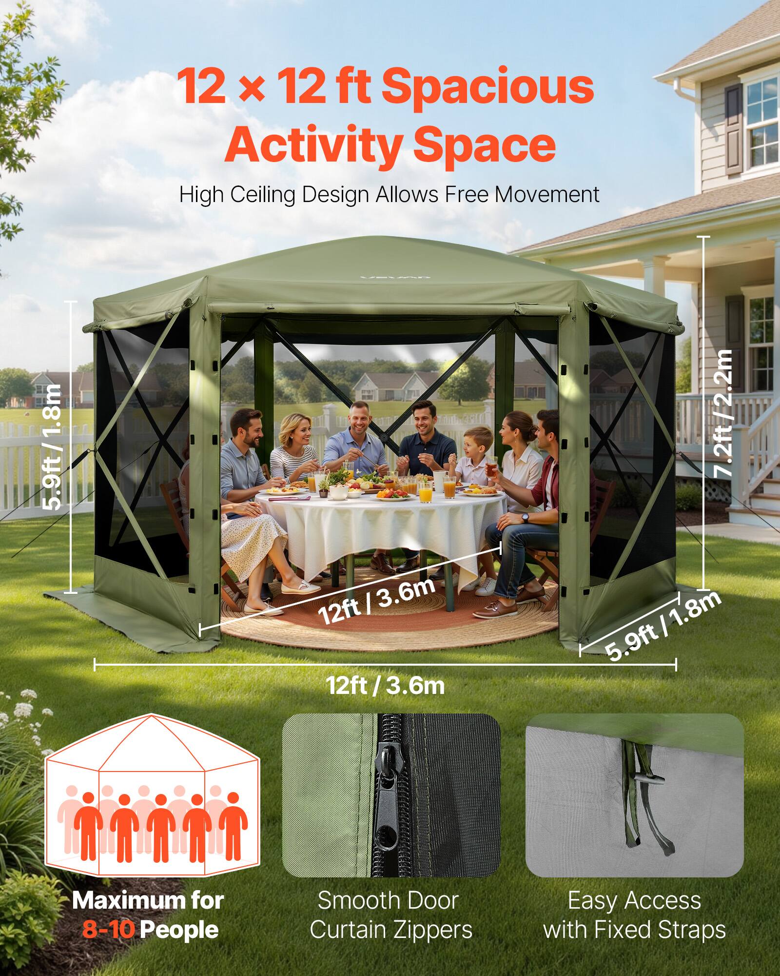 12 x 12 ft Spacious Activity Space  
High Ceiling Design Allows Free Movement  

CEEIE 1.8m 5.9ft / 1.8m 5.9ft / 1.8m 5.9ft / 1.8m 5.9ft / 1.8m 5.9ft / 1.8m 5.9ft / 1.8m 5.9ft / 1.8m 5.9ft / 1.8m 5.9ft / 1.8m 5.9ft / 1.8m 5.9ft / 1.8m 5.9ft / 1.8m 5.9ft / 1.8m 5.9ft / 1.8m 5.9ft / 1.8m 5.9ft / 1.8m 5.9ft / 1.8m 5.9ft / 1.8m 5.9ft / 1.8m 5.9ft / 1.8m 5.9ft / 1.8