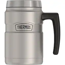 Thermos - 16 oz. Stainless King Vacuum Insulated Coffee Mug - Matte Stainless
