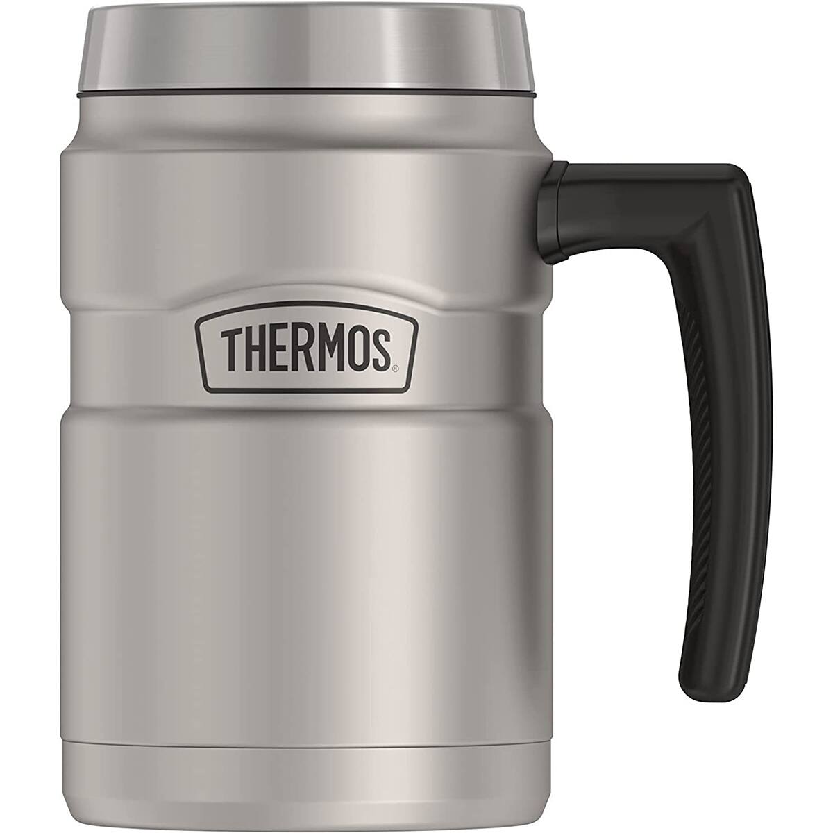 Thermos - 16 oz. Stainless King Vacuum Insulated Coffee Mug - Matte Stainless