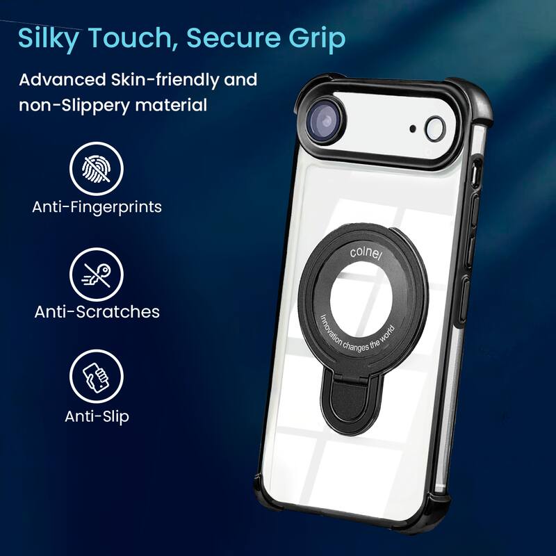 Silky Touch, Secure Grip

Advanced Skin-friendly and non-Slippery material

- Anti-Fingerprints
- Anti-Scratches
- Anti-Slip

Innovation changes the world