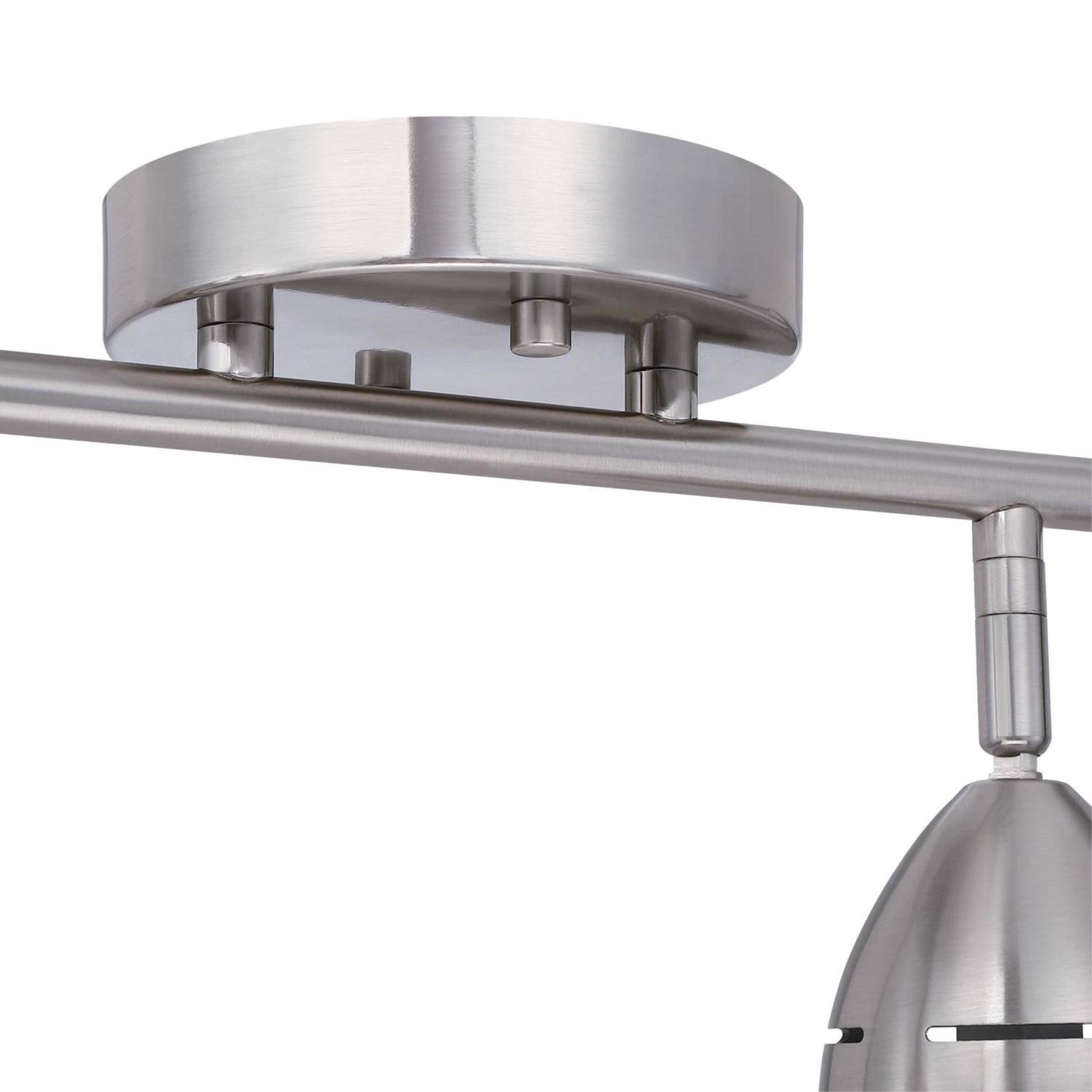 Left. Westinghouse - Westinghouse Borgata Brushed Nickel Silver 4 lights Pendant Light.