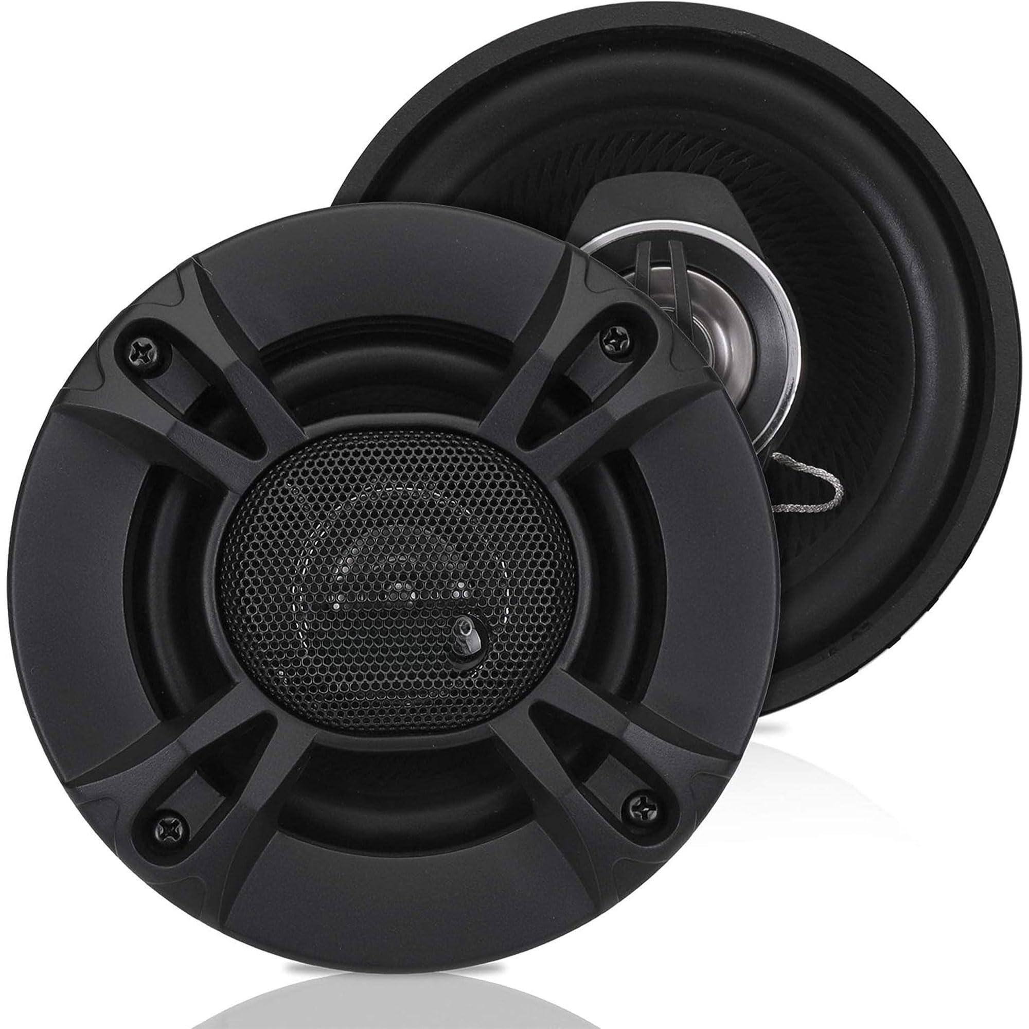 Front. Skar Audio - 2-way Universal Car Stereo Speakers-Coaxial Loud Pro Audio Oem Quick Replacement Component Vehicle Door/side - Default.