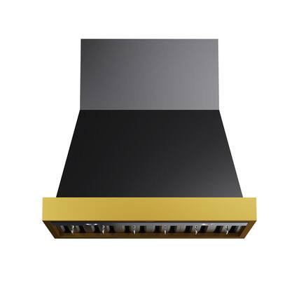 Front. Kucht - 36" Wall Mount Range Hood 900 CFM – Gemstone™ - Gemstone™.