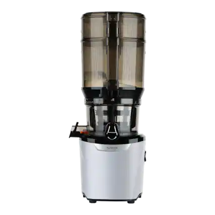 Front. Kuvings - Hands-Free Slow Juicer AUTO10 Plus, Silver - Silver.