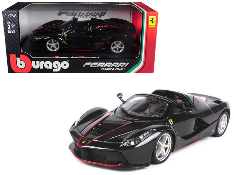 Ferrari LaFerrari F70 Aperta Black 1/24 Diecast Model Car by Bburago price history on PriceWatchPro