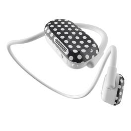 Purity - Air Open Ear Headphones – Air Conduction Wireless Bluetooth Earbuds with Noise Cancelling Mic - White Dots