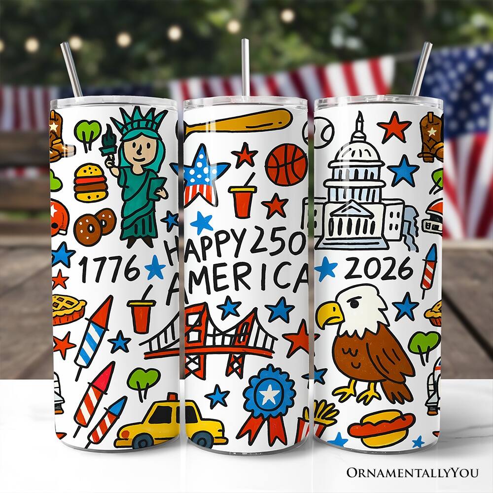 1776 HAPPY 250 2026 AMERICA  
ORNAMENTALLY YOU