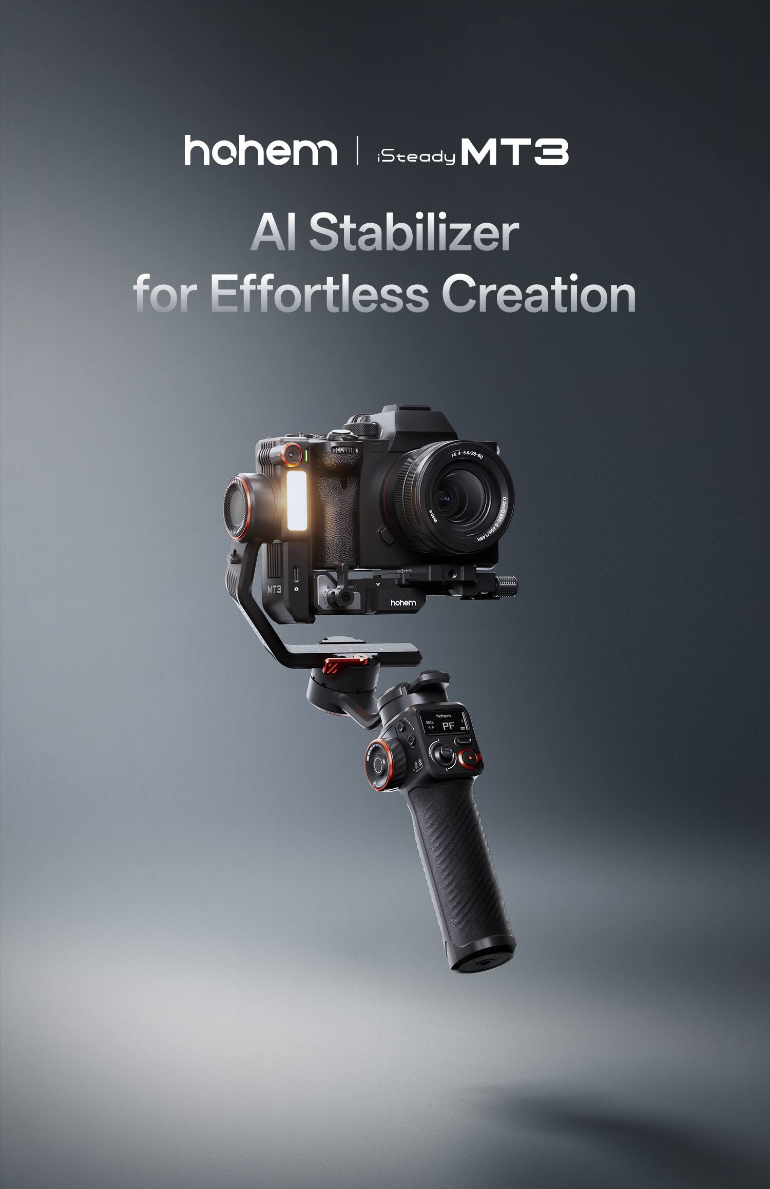 hohem | iSteady MT3 AI Stabilizer for Effortless Creation
