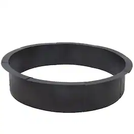 Sunnydaze - Steel Fire Pit Ring Insert, Round, 39.5" Outer / 35.5" Inner Dia - Black