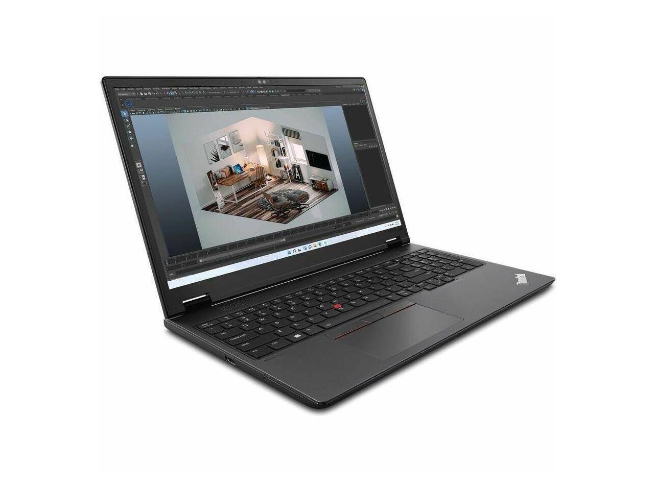 Front. Lenovo - Lenovo ThinkPad P16v Gen 2 16" Intel Core Ultra 9 185H, RTX 3000, 32GB, 1TB, Win 11 Pro - Black.