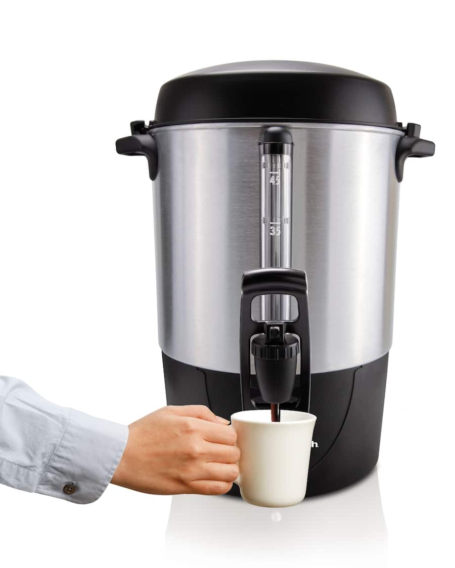 Hamilton Beach Single Spout 45 Cup Coffee Urn Silver 40521 - Open Box ...