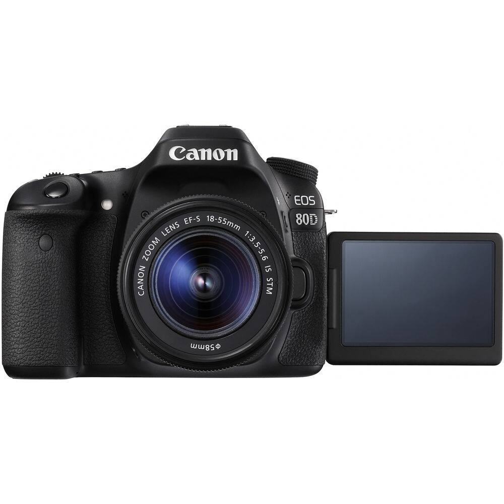Canon EF-S 18-55mm Lens Zoom 1:3.5-5.6 IS Canon STM EOS 80D 58mm