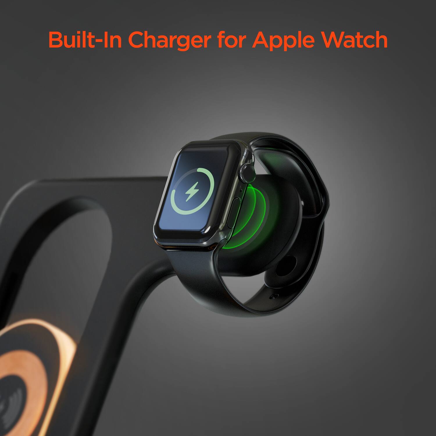 Built-In Charger for Apple Watch
