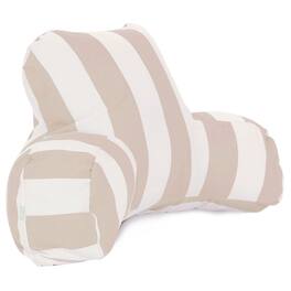 Majestic Home - Reading Pillow Vertical Stripe Sand - Beige