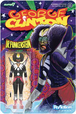 George Clinton - Super7 - George Clinton - ReAction Figures Wv1 - Dr. Funkenstein - COLLECTIBLES - Multicolor