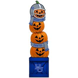 Fan Creations - Hampton Pirates 31" Stacked Pumpkin Leaner - Multicolor