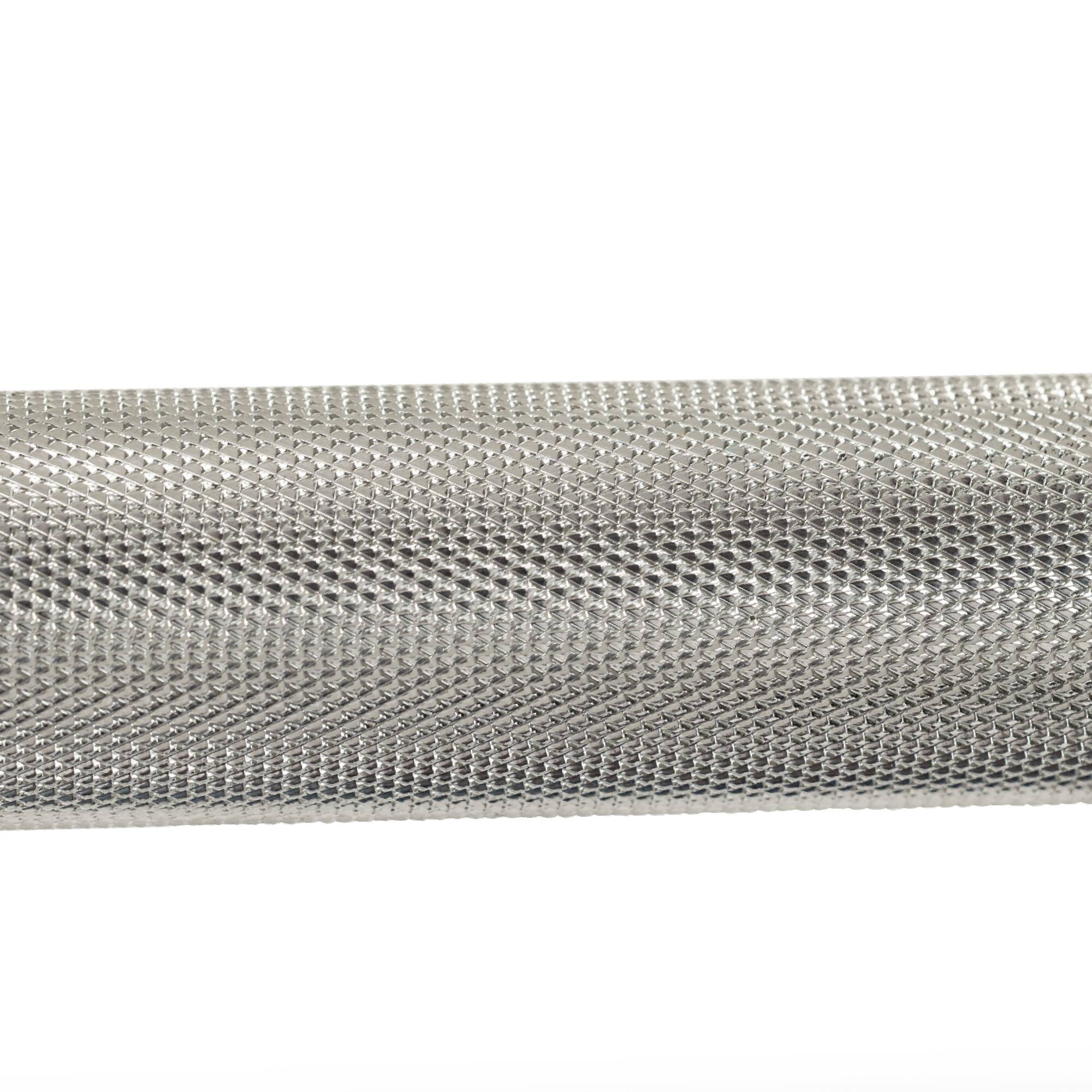 Alt View 1. Sunny Health & Fitness - 72” (6 ft) Olympic Barbell Bar - Silver.