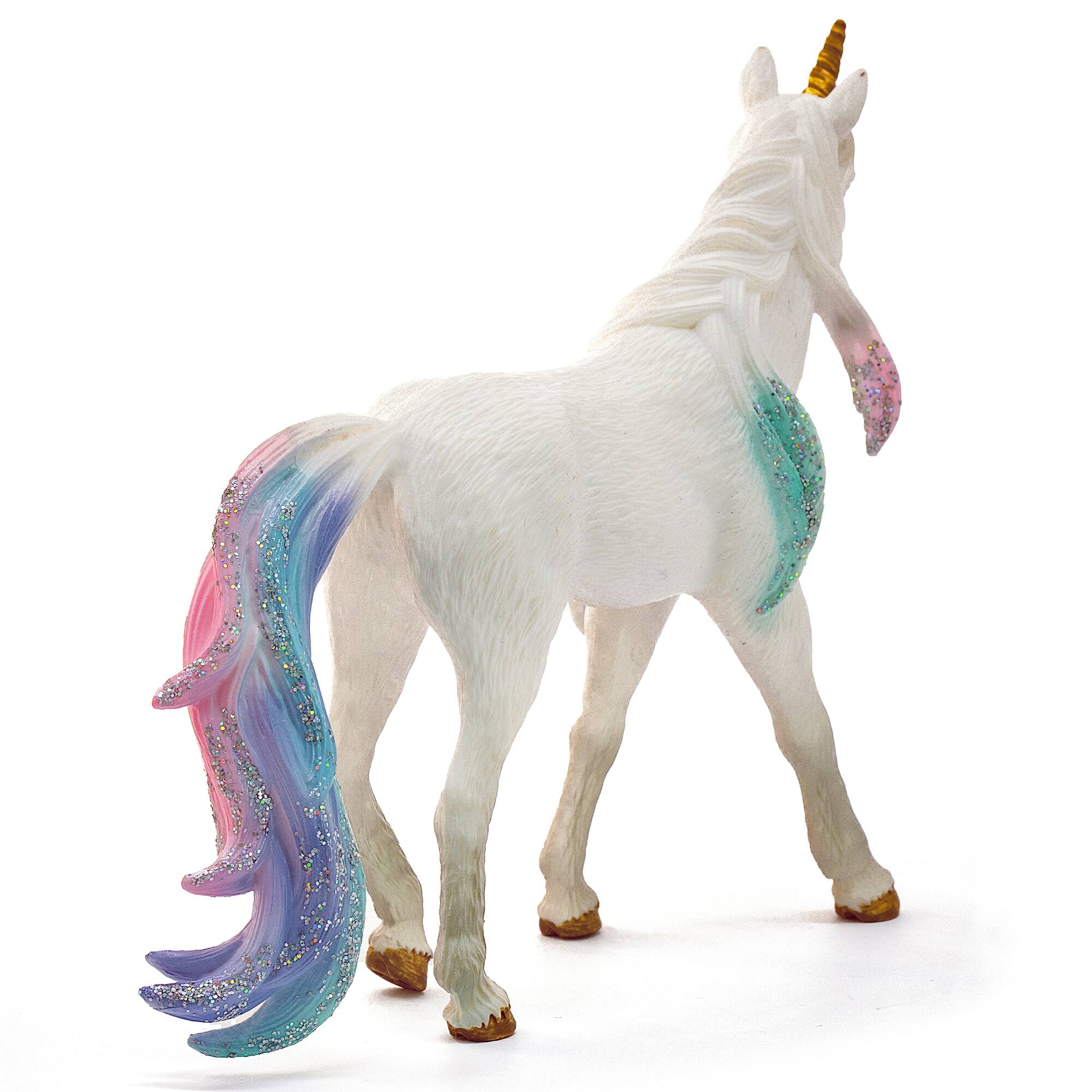 Left. Schleich - Bayala: Sea Unicorn Mare.